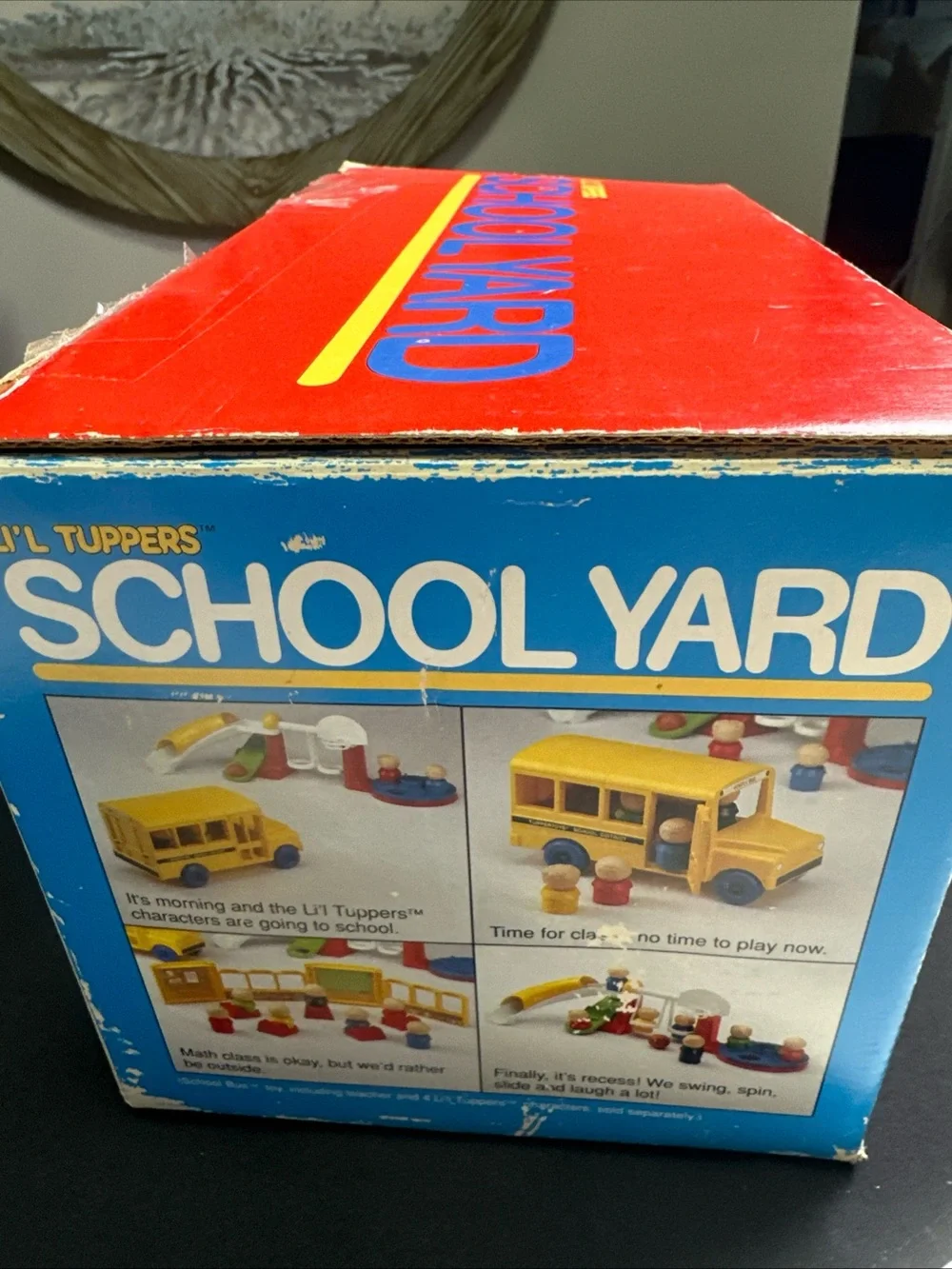 Vintage Tupperware School Yard Playset Kids